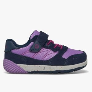 Merrel Baresteps Purple and Navy Kids Sneakers